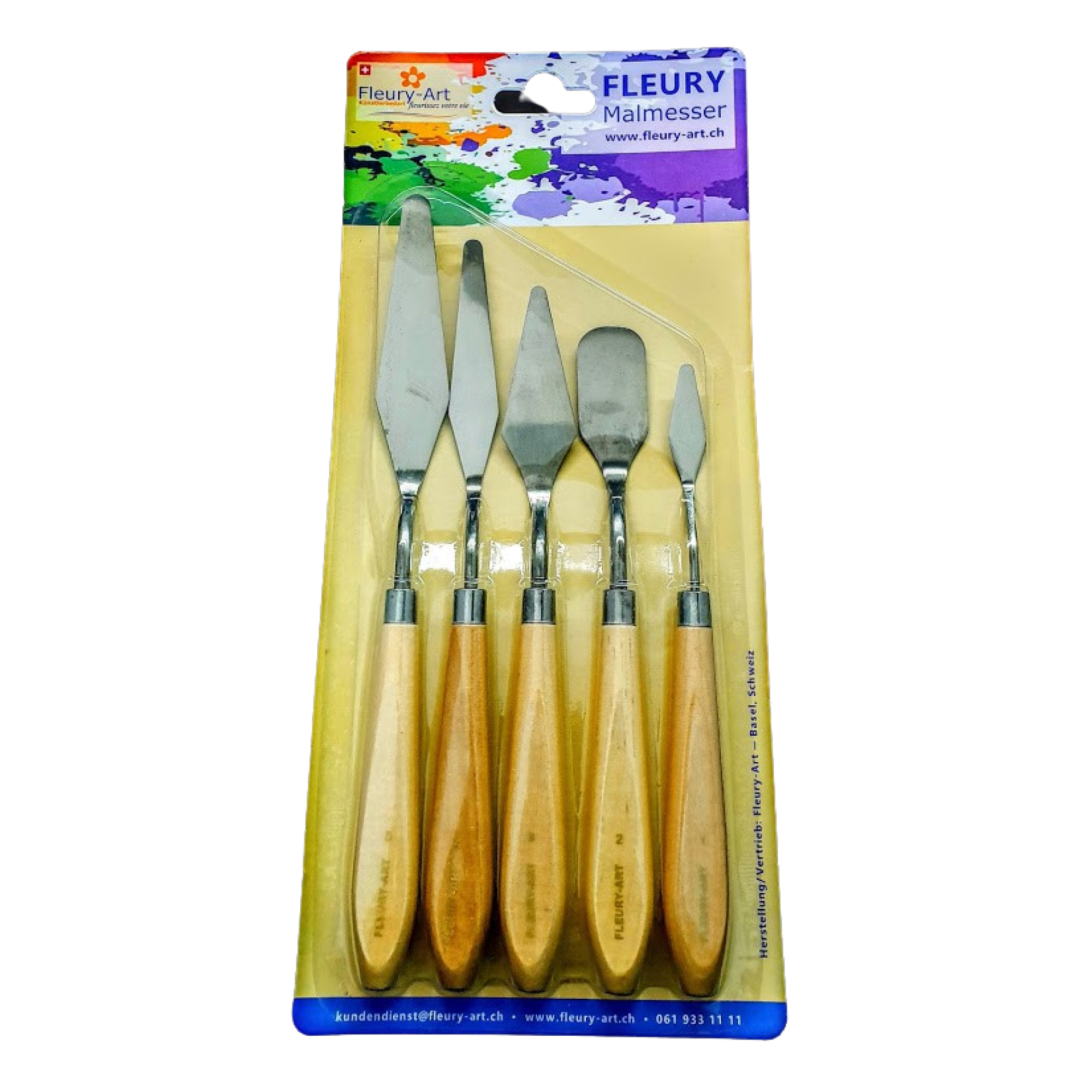 FLEURY Malmesser-Set (5teilig)