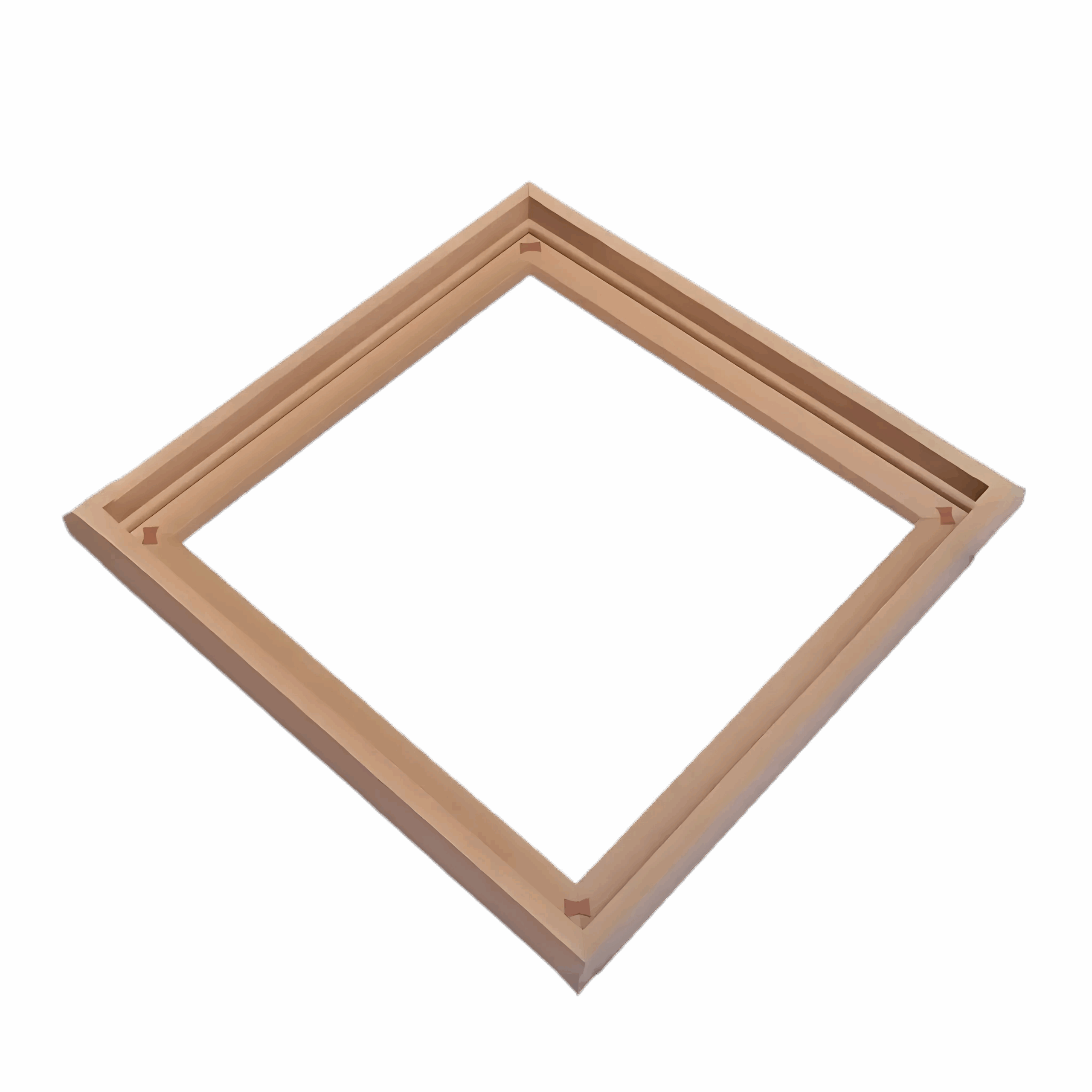 Schattenfugen-Rahmen Set 100x140 cm (roh)